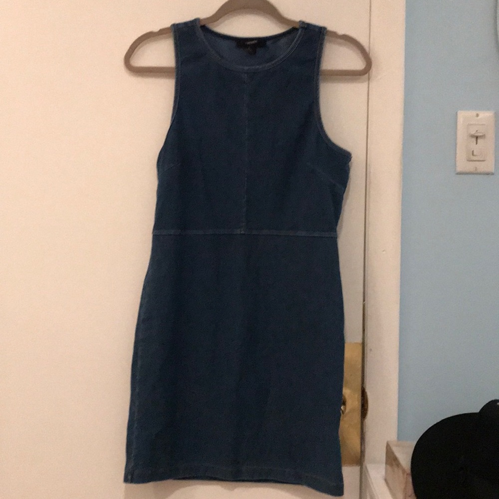 Denim bodycon dress